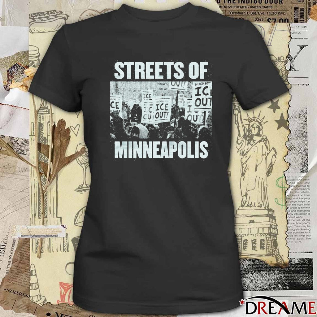Bruce Springsteen Street Of Minneapolis Single Cover t-shirt