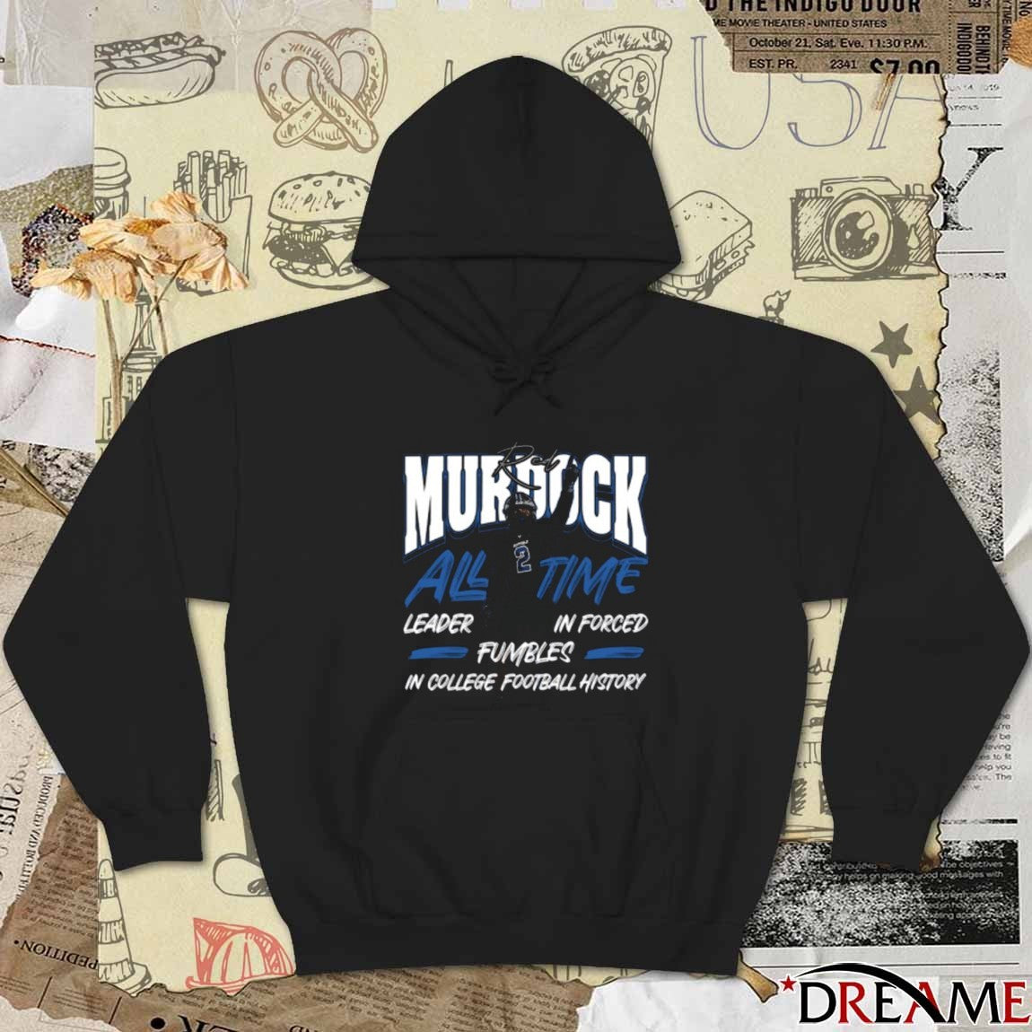 Buffalo Bulls Red Murdock All Time Leader In Forced Fumbles In College Football History t-shirt