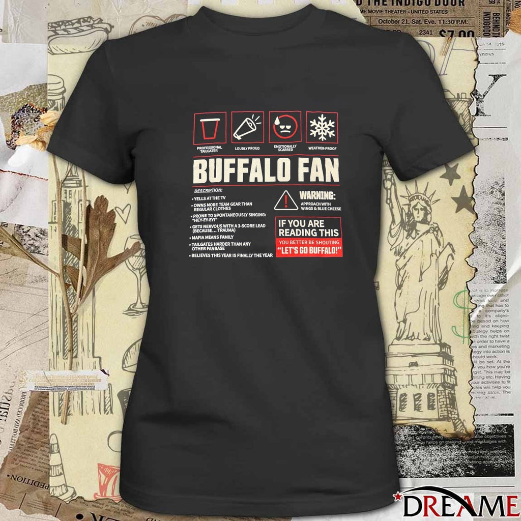 Buffalo Fan If You Are Reading This You Better Be Shouting Let’s Go Buffalo October Club 2025 t-shirt