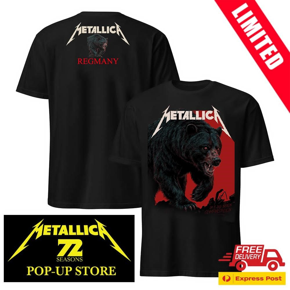 By Janta Island – Metallica Berlin Olympiastadion 30.5.2026 Two Sides Shirt