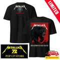 By Janta Island Metallica M72 Pop-Up Shop Berlin May 30 2026 2-Sided Shirt