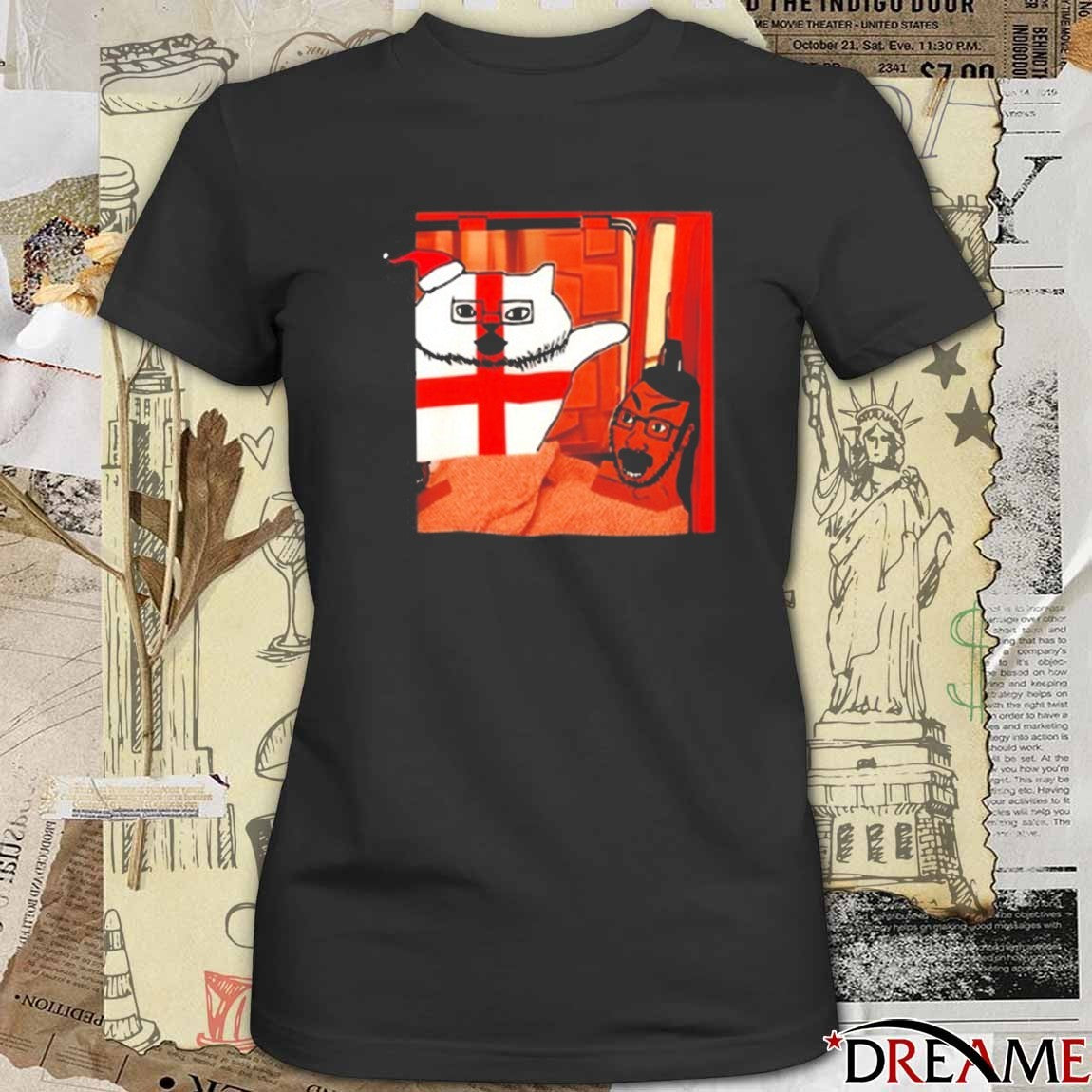 Cal Clear Them Out Cat Christmas 2025 t-shirt