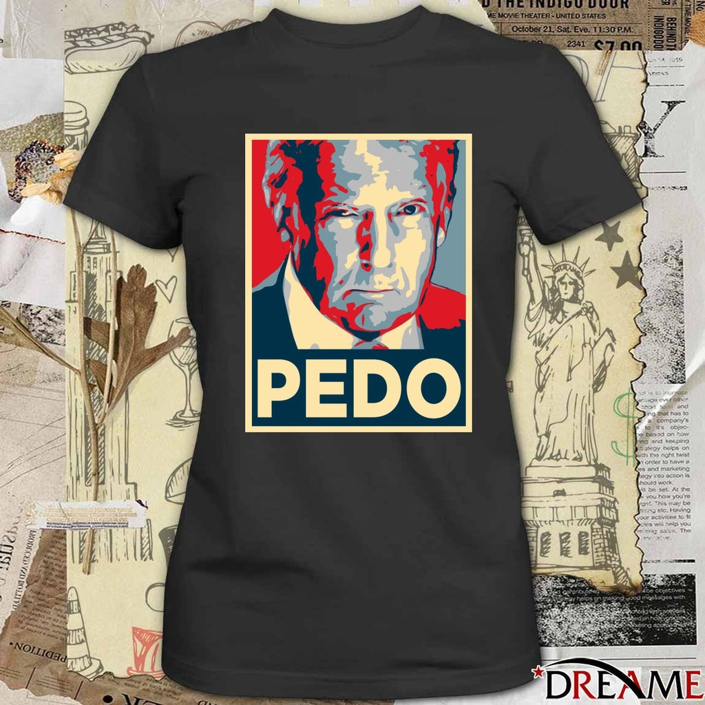 Calendar Girl Parties Donald Trump PEDO Poster t-shirt