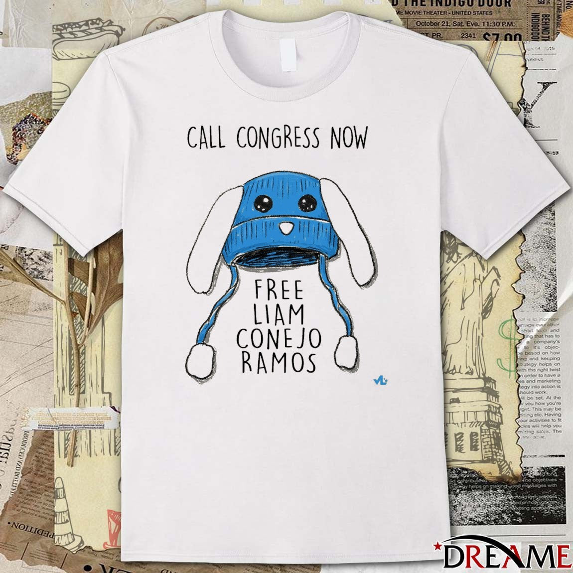 Call Congress Now Free Liam Conejo Ramos t-shirt