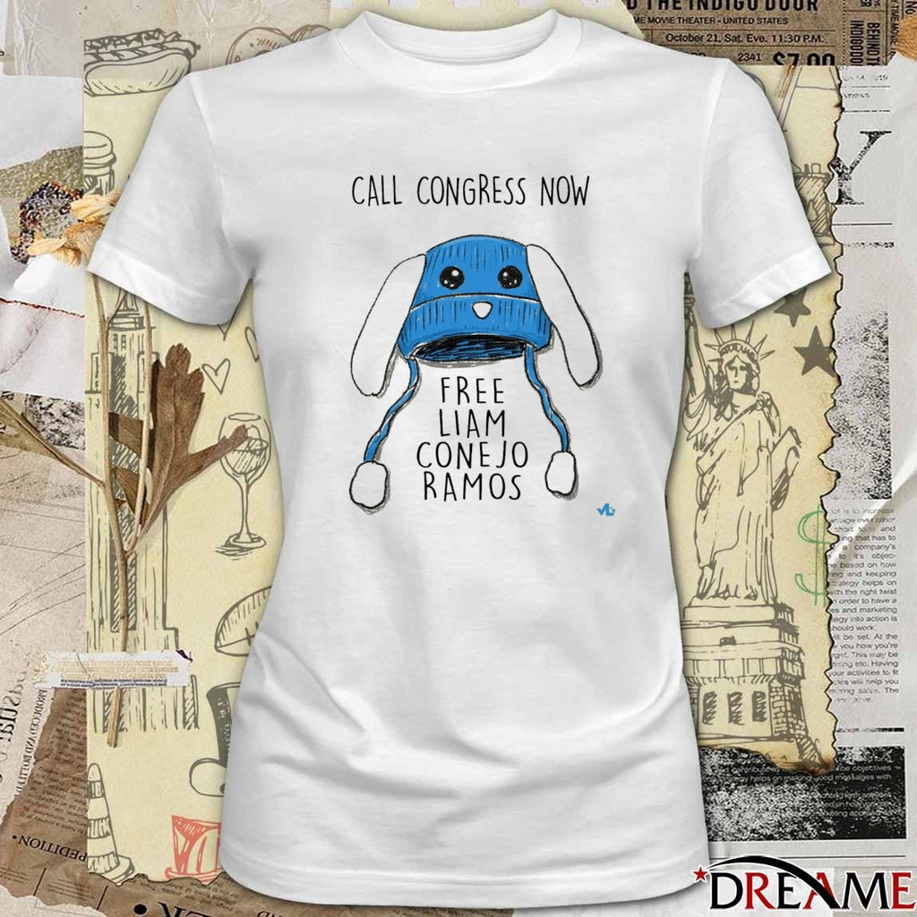 Call Congress Now Free Liam Conejo Ramos t-shirt