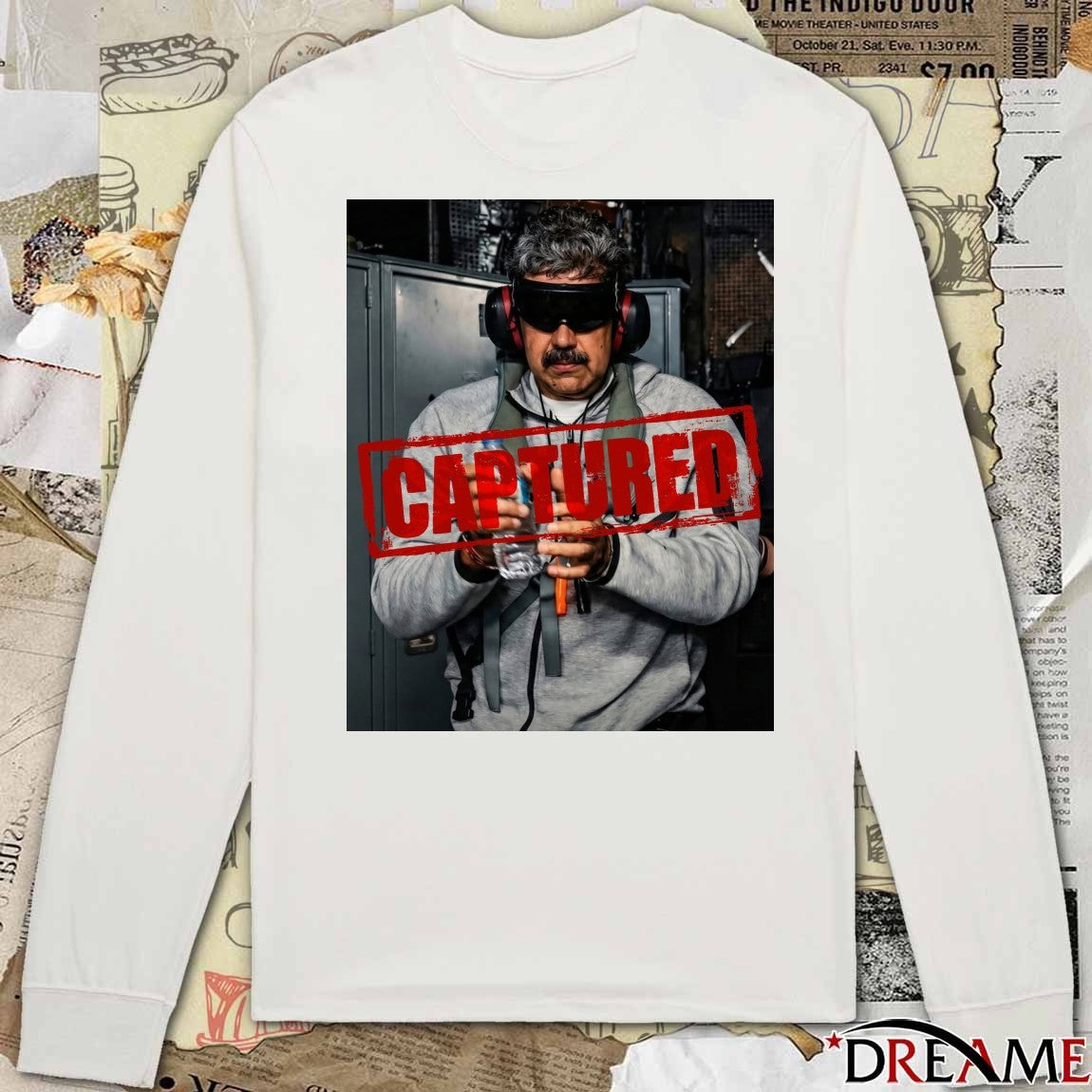 Captured Nicolas Maduro – Free Venezuela t-shirt