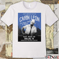 Carin Leon Poster New Tour 2026 Sat. May 30 Dallas, Tx American Airlines Center t-shirt