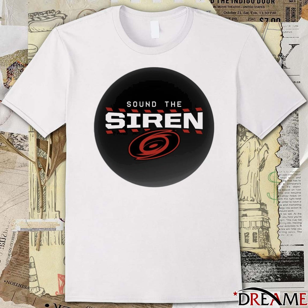 Carolina Hurricanes 2026 NHL Sound the Siren t-shirt