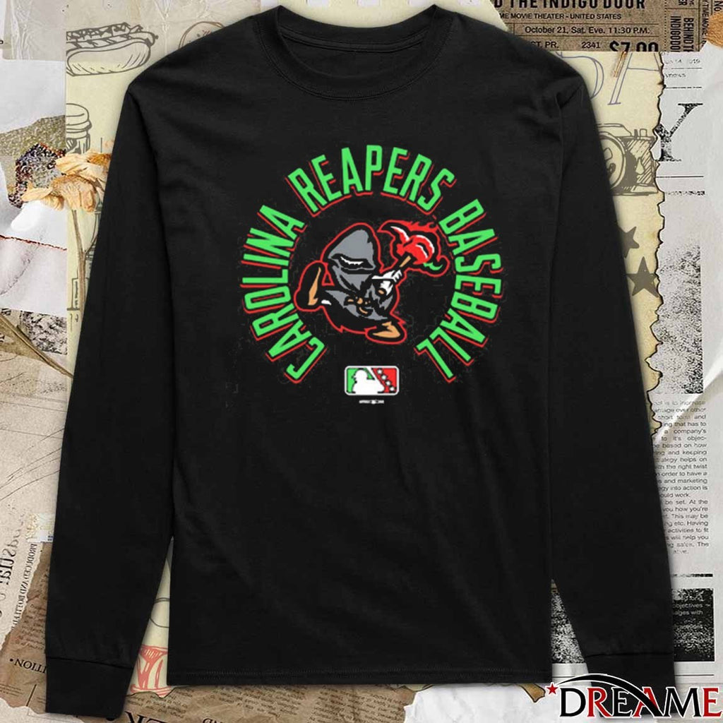 Carolina Reapers Baseball Round Logo 2025 t-shirt