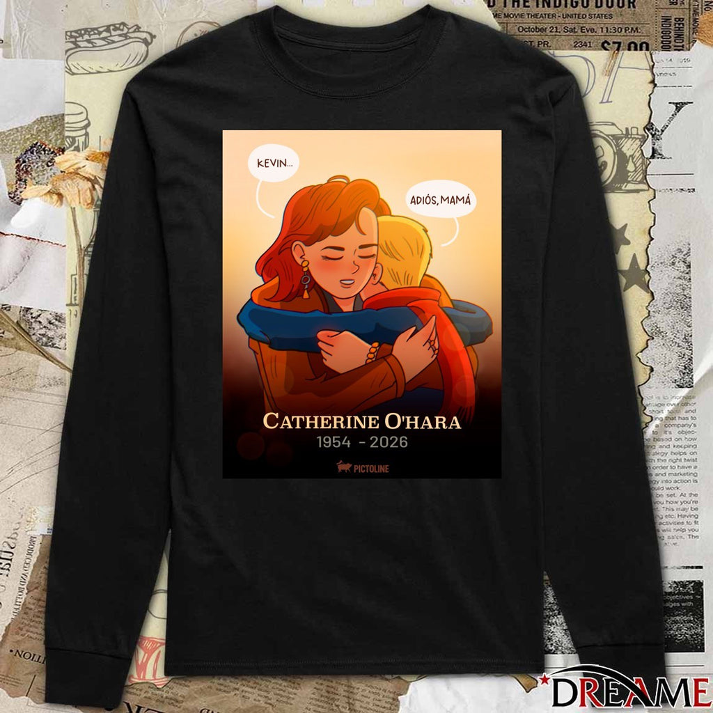 Catherine O’Hara Kevin Adios Mama 1954 – 2026 Poster t-shirt