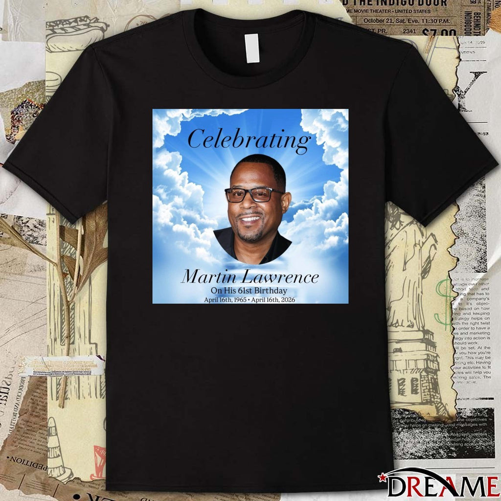 Celebrating Martin Lawrence On His 61st Birthday April 16th 1965 – April 16th 2026 t-shirt