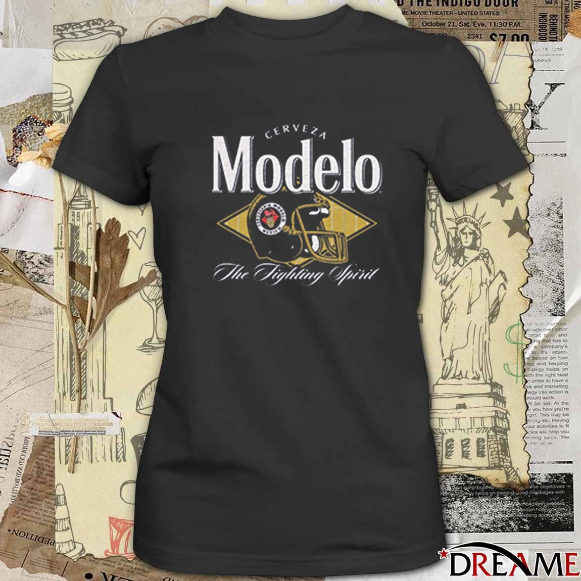 Cerveza Modelo The Fighting Spirit Helmet 2025 t-shirt