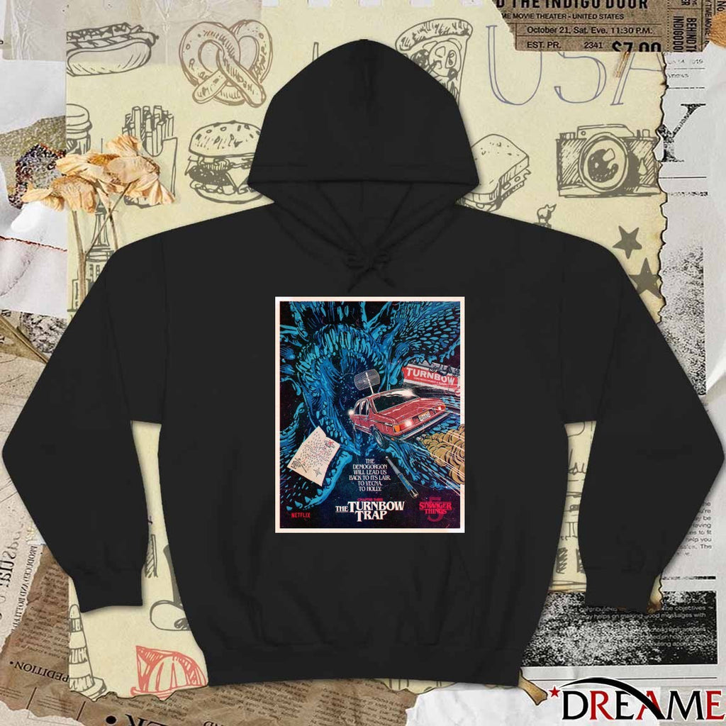 Chapter Three The Turnbow Trap The Demogorgon Will Lead Us Back To Its Lair To Vecna To Holly Poster t-shirt