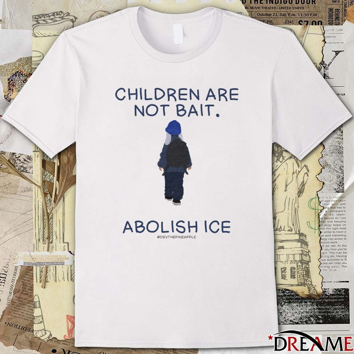 Children Are Not Bait Abolish ICE 2025 t-shirt