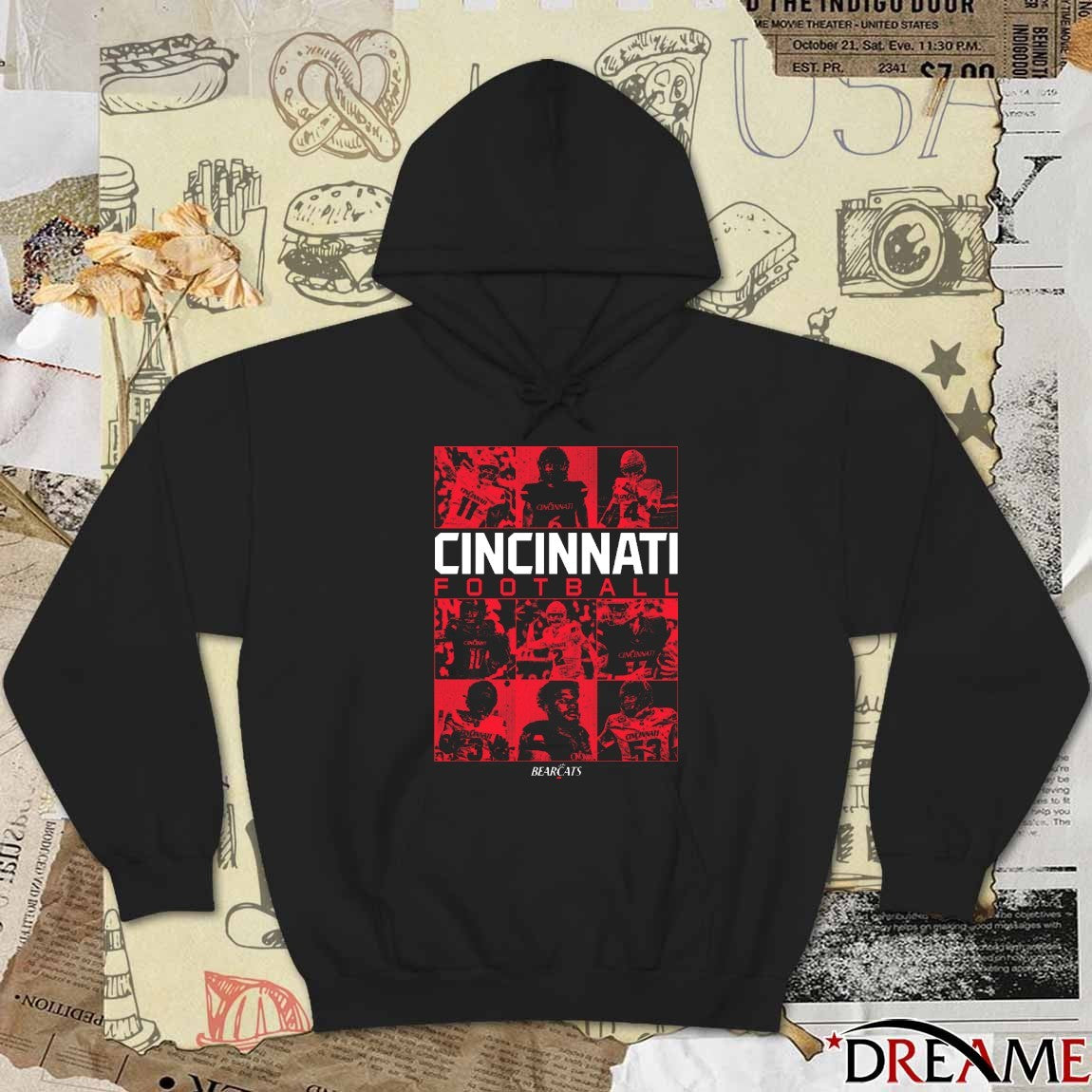 Cincinnati Bearcats Football Playmakers 2025 NIL t-shirt