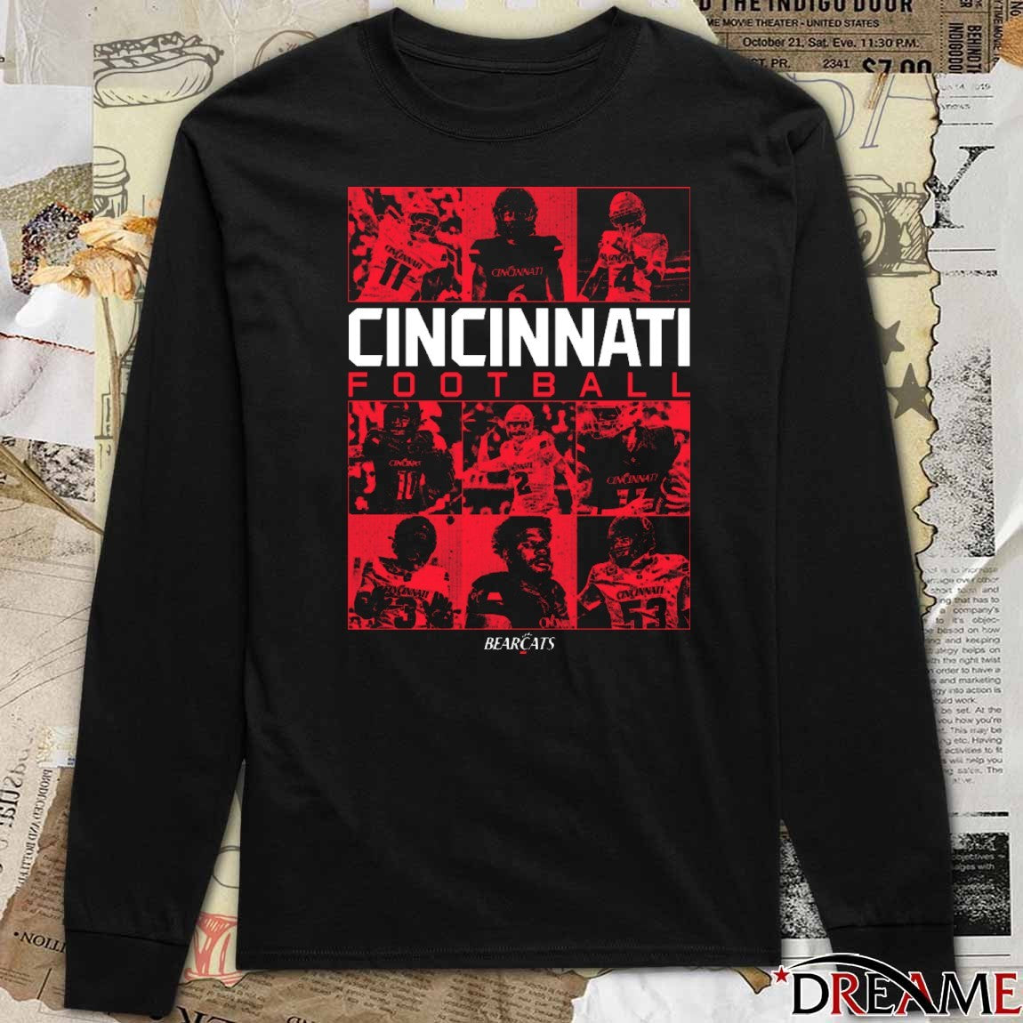 Cincinnati Bearcats Football Playmakers 2025 NIL t-shirt