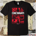 Cincinnati Bearcats Football Playmakers 2025 NIL t-shirt