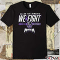 Clear The Benches We Fight Cancer Macon Mayhem t-shirt