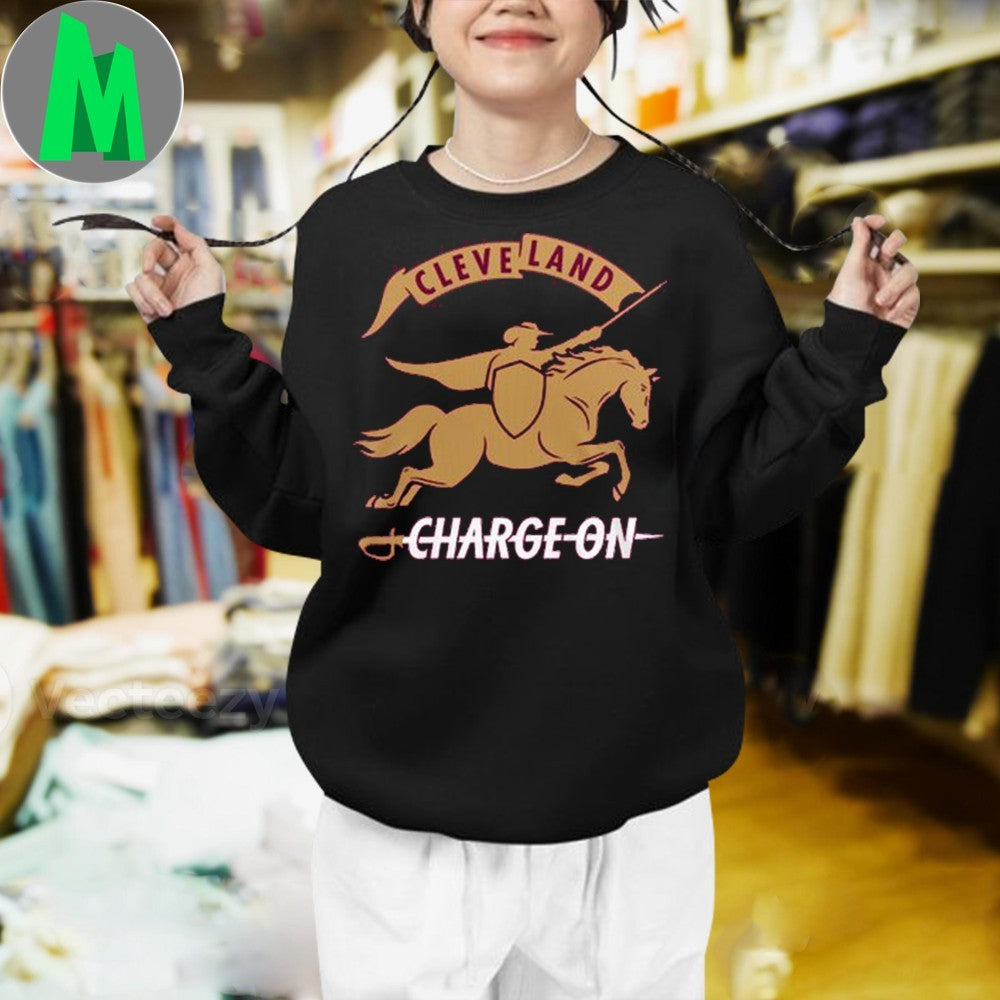 Cleveland Charge New Logo 2025 Charge On Shirt