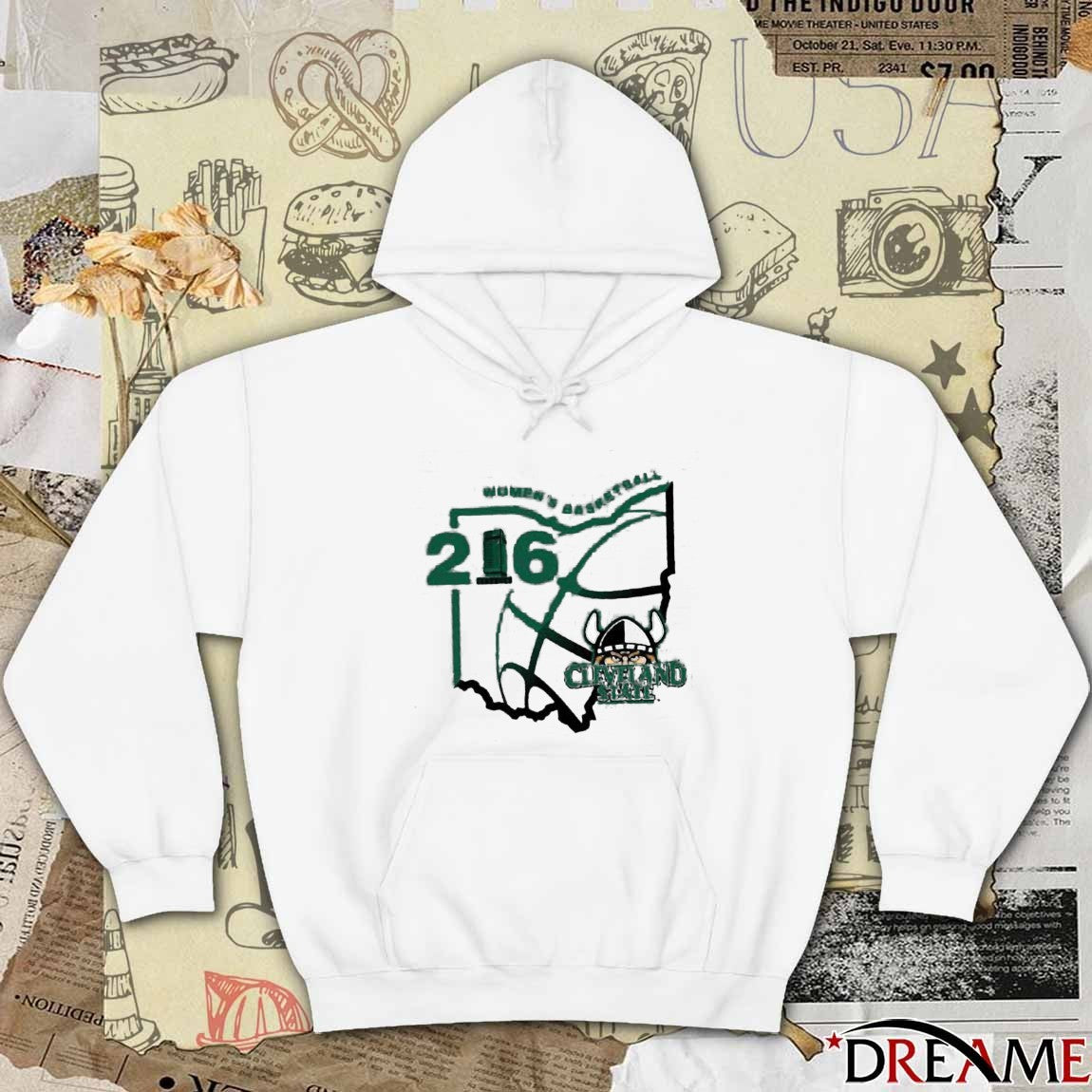Cleveland State Vikings Women’s Basketball 216 t-shirt