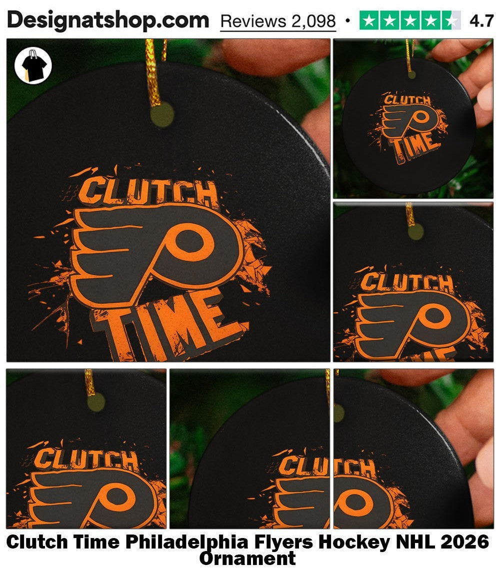 Clutch Time Philadelphia Flyers Hockey NHL 2026 shirt