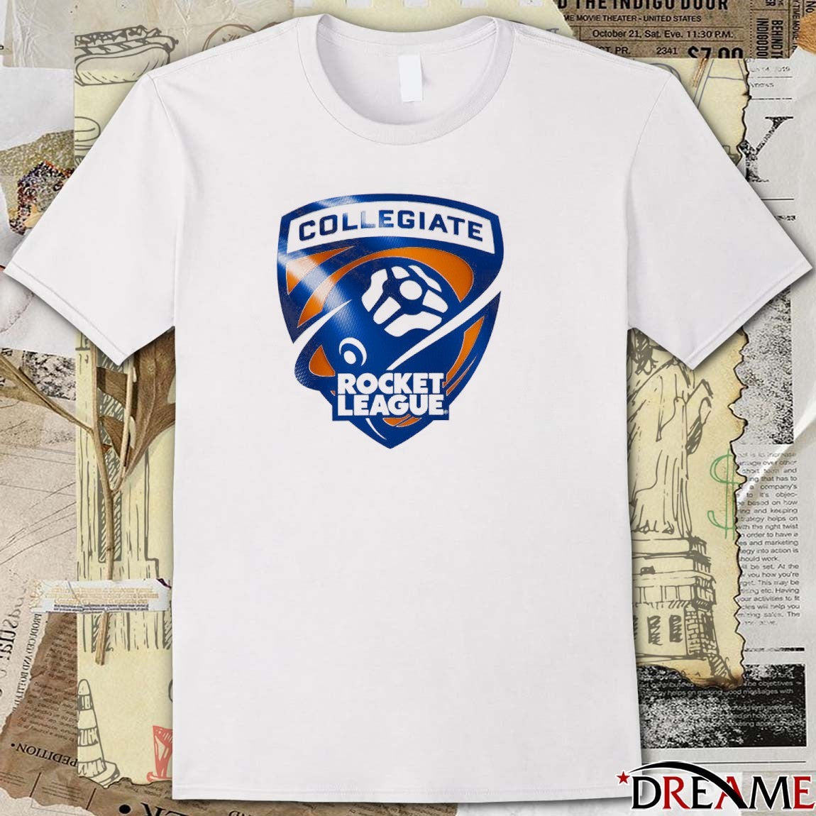 College Rocket League For Spring 2026 Logo t-shirt