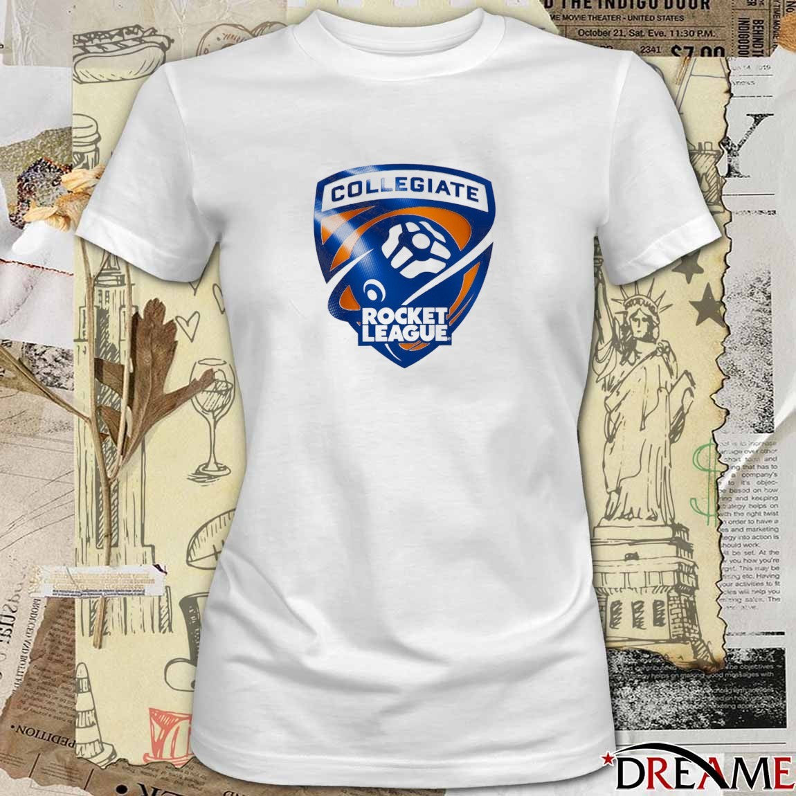 College Rocket League For Spring 2026 Logo t-shirt