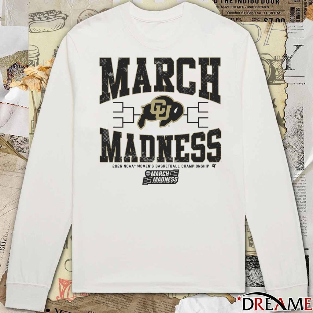 Colorado Buffaloes WBB 2026 NCAA Women’s Basketball Championship March Madness t-shirt