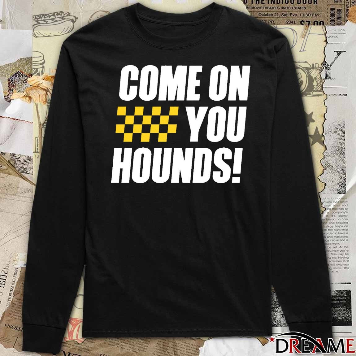 Come On You Hounds Pittsburgh Riverhounds Usl Championship t-shirt