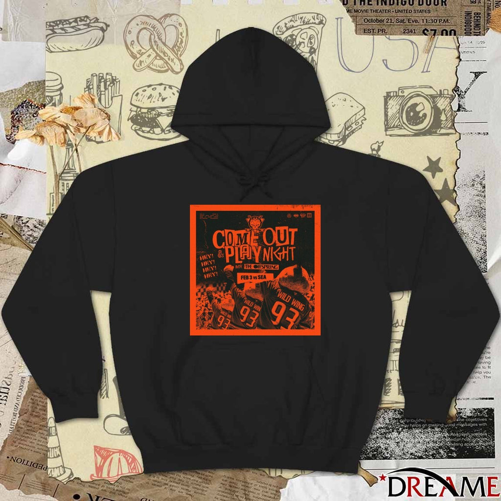 Come Out & Play Night With The Offspring February 3 2026 Anaheim Ducks Poster t-shirt