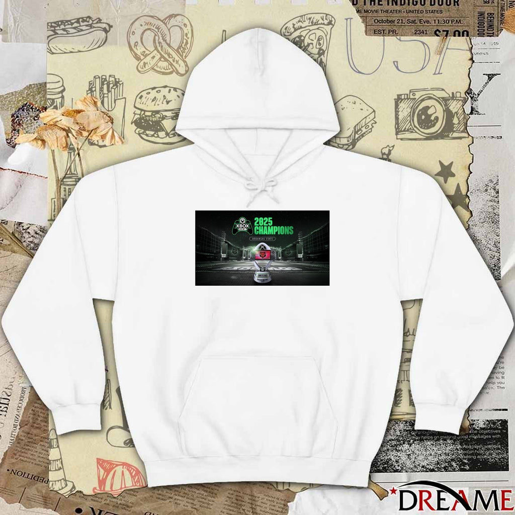Congratulations Arkansas State Red Wolves 2025 Xbox Bowl Champions Poster t-shirt