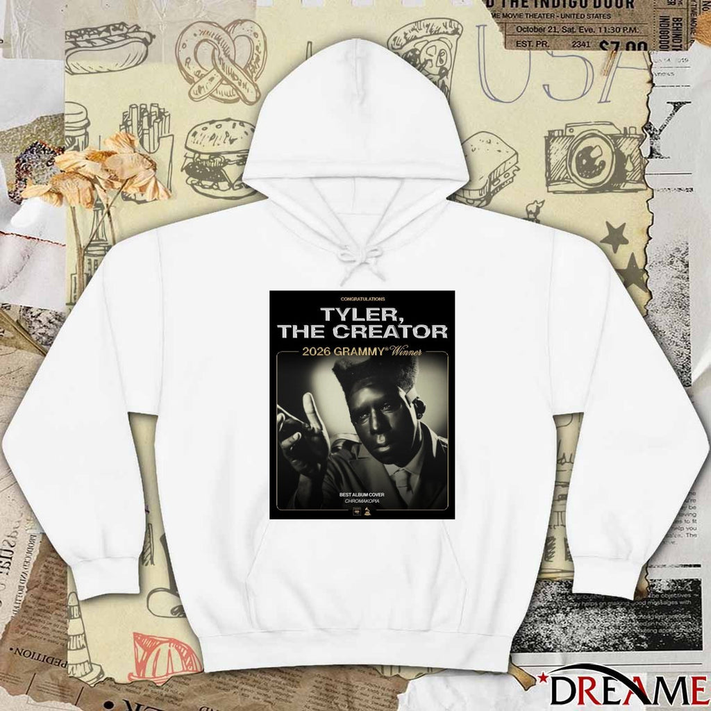 Congratulations Tyler The Creator 2026 Grammy Winner Best Album Cover Chromakopia Poster t-shirt