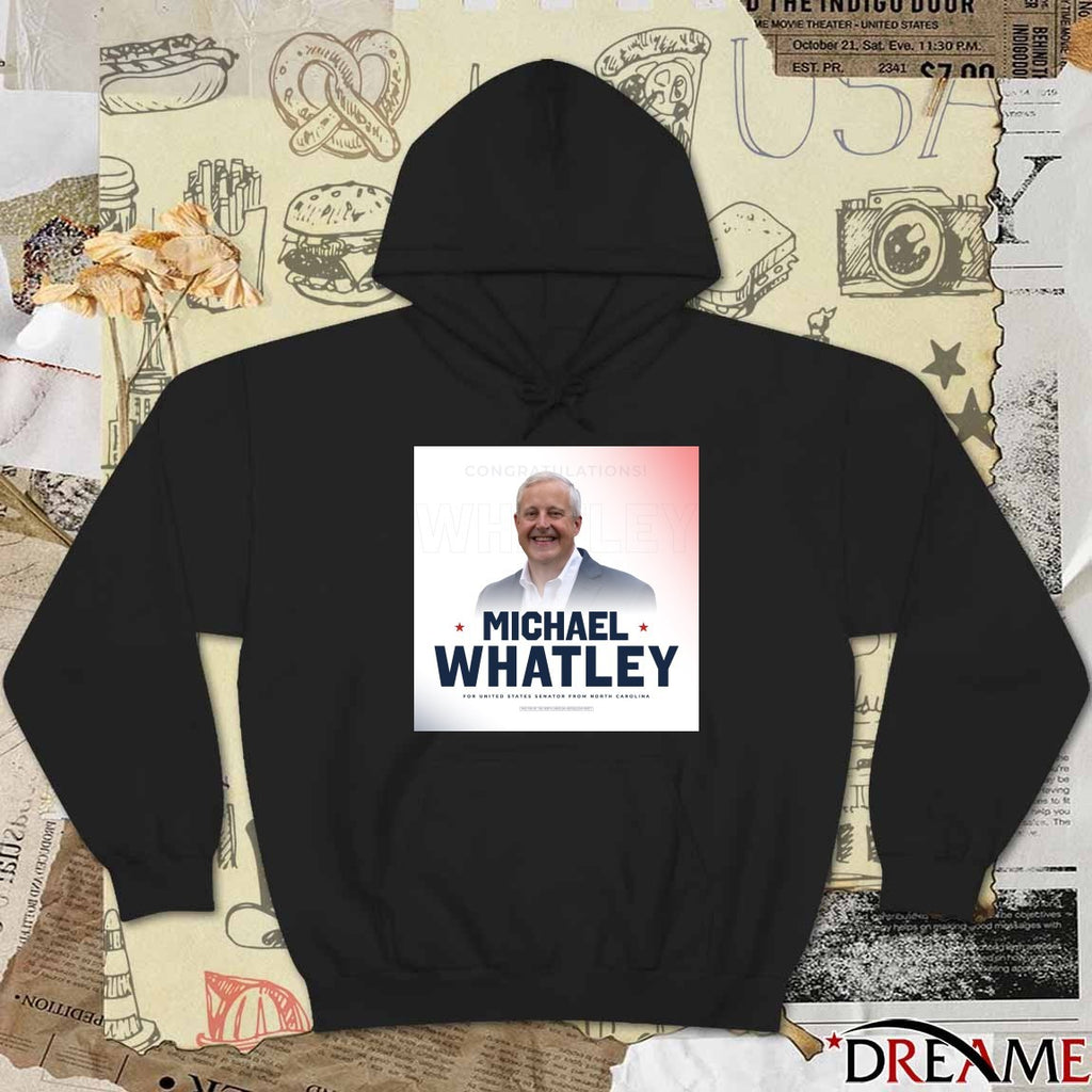 Congratulations to Michael Whatley For United States Senator From North Carolina Poster t-shirt