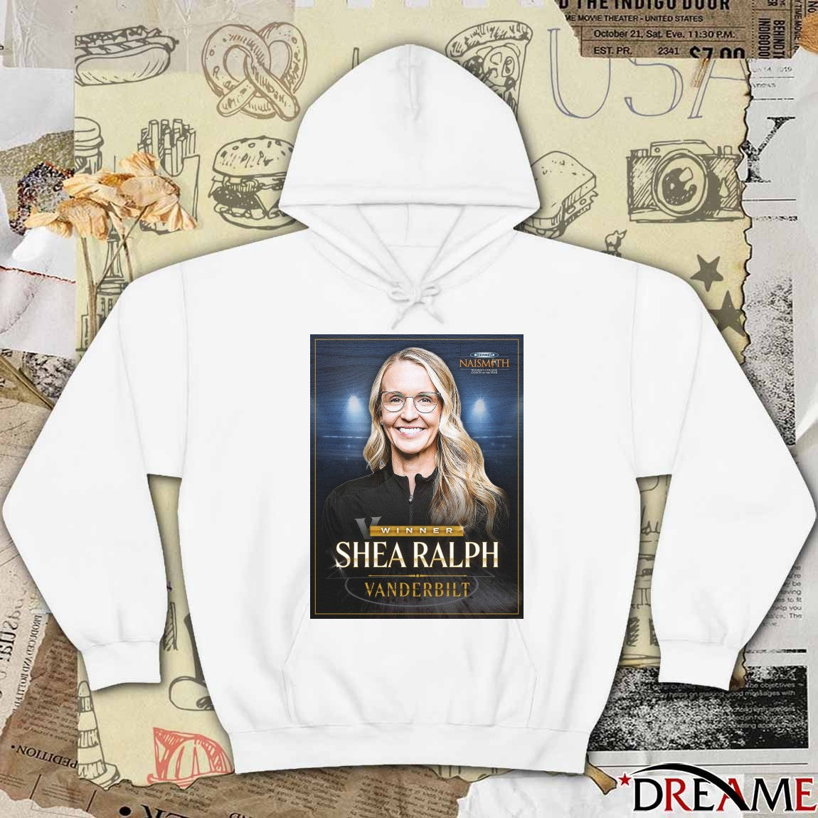Congratulations to Shea Ralph 2026 Werner Ladder Naismith Trophy Women’s Coach Of The Year Poster t-shirt