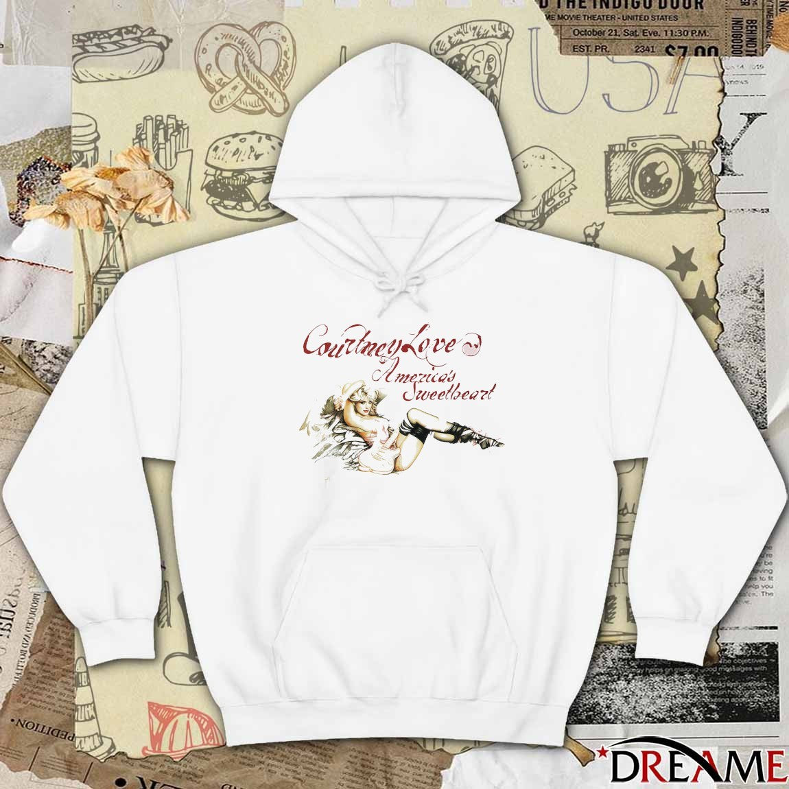 Courtney Love America’s Sweetheart 2026 t-shirt