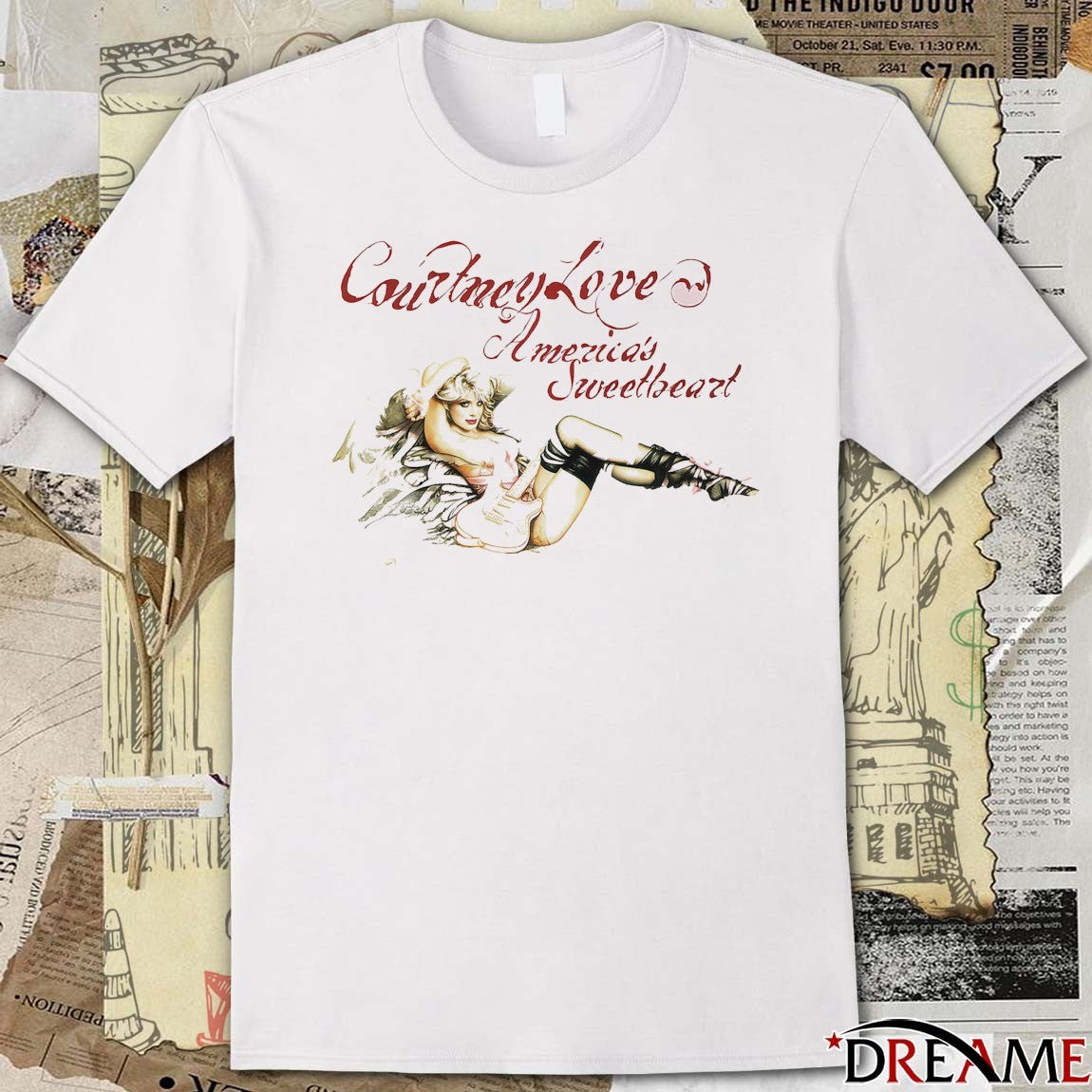 Courtney Love America’s Sweetheart 2026 t-shirt