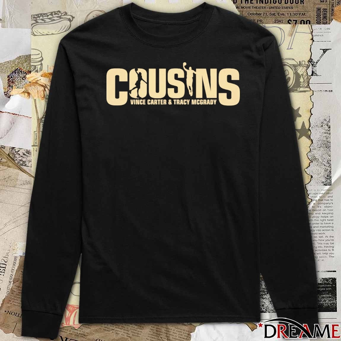 Cousins Vince Carter And Tracy Mcgrady Basketball t-shirt