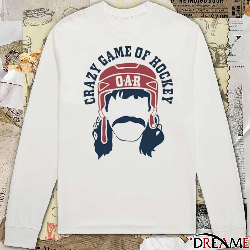 Crazy Game of Hockey O A R Painting 2025 t-shirt