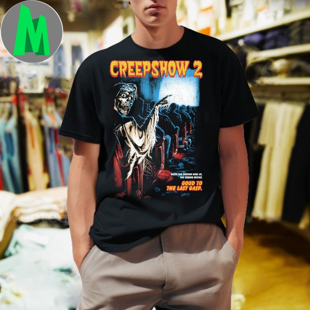 Creepshow 2 Good to the Last Gasp Classic Horror Movie Poster T-Shirt