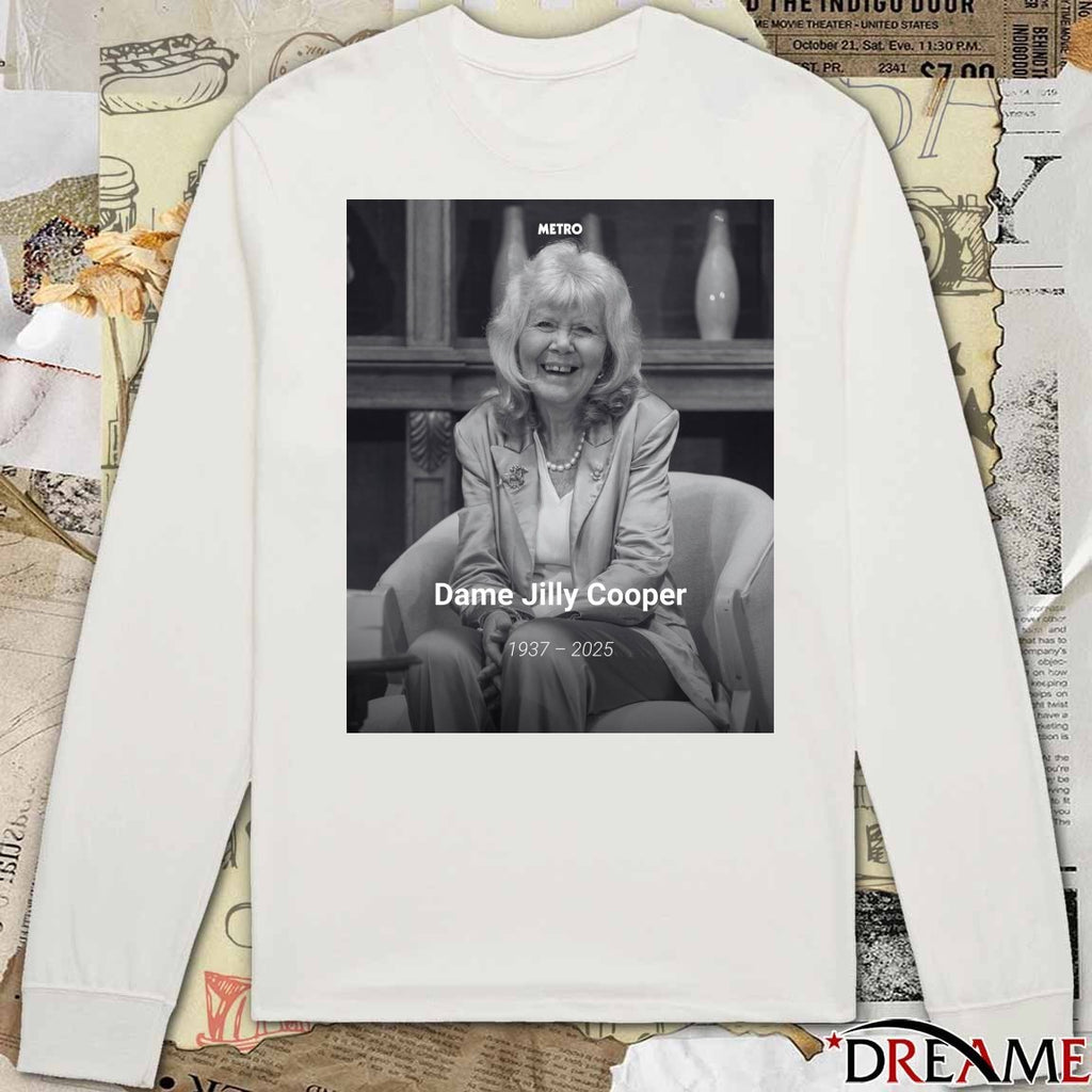 Dame Jilly Cooper Has Died Unexpectedly At The Age Of 88 1937 – 2025 Poster t-shirt