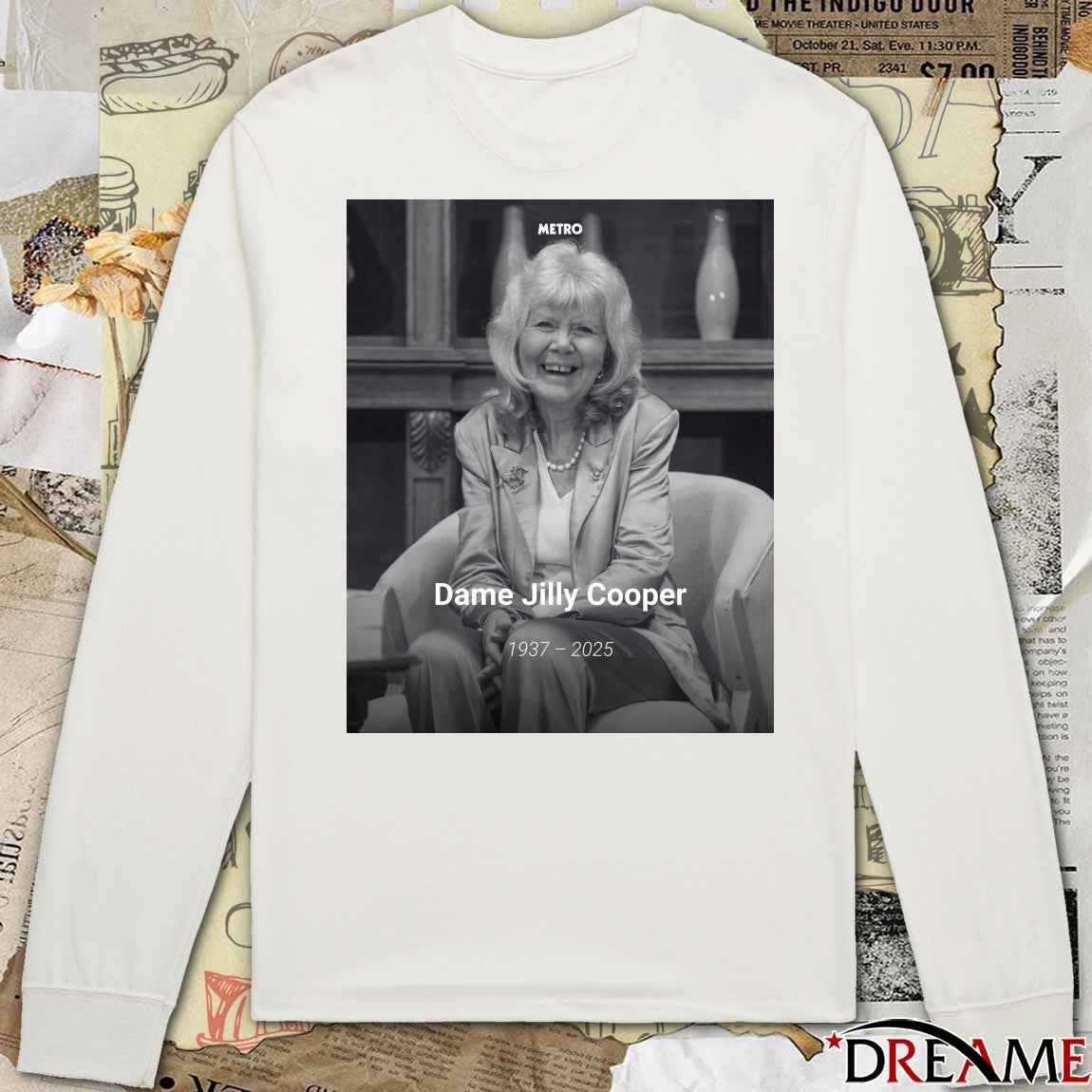 Dame Jilly Cooper Has Died Unexpectedly At The Age Of 88 1937 – 2025 Poster t-shirt