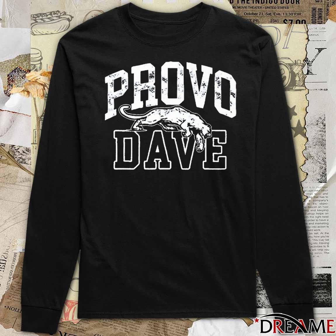 Dave Portnoy Barstool Sports Provo Dave t-shirt