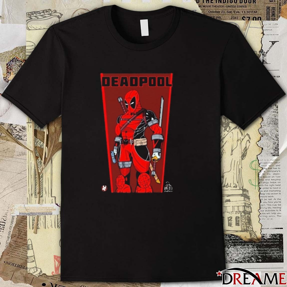 Deadpool Classic Comic Art 2025 t-shirt