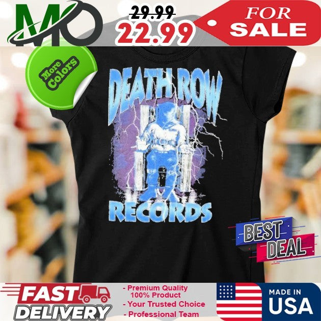 Death Row Records Lightning Shirt