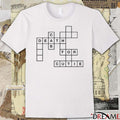 Deathcabforcutie Dcfc Crossword 2025 t-shirt