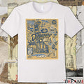 Delaware 250th Anniversary Small Wonder Delaware River The Diamond State Underground Railroad Poster t-shirt