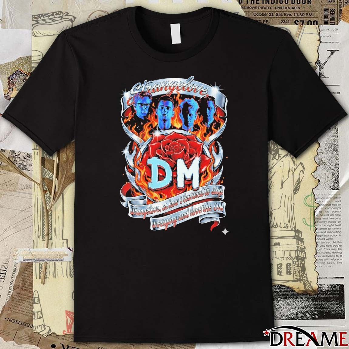 Depeche Mode Merch 2026 Strangelove, Or How I Learned To Stop Worrying And Love The DM t-shirt