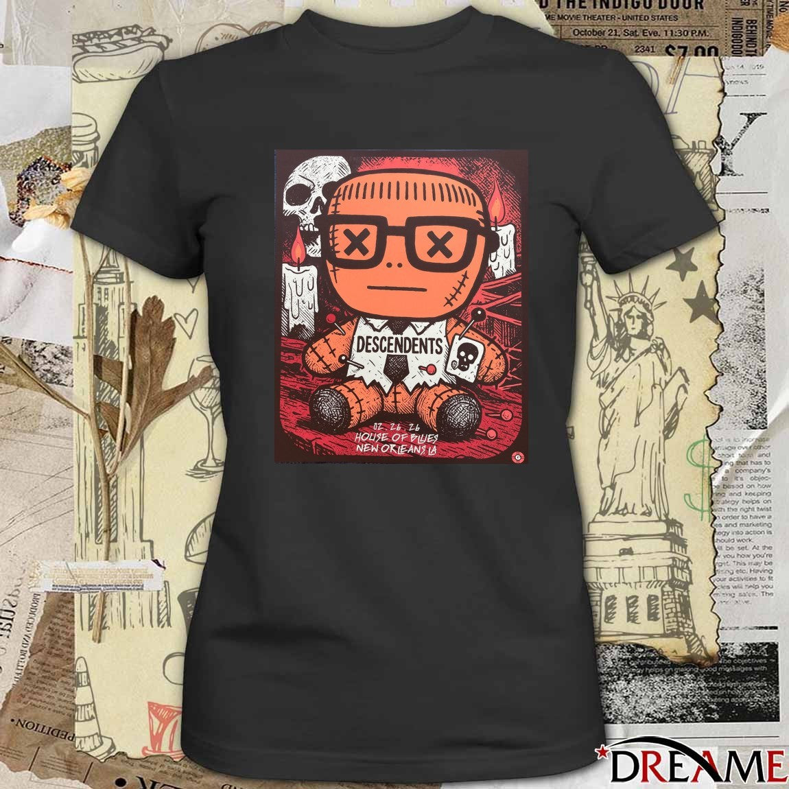 Descendents February 26 2026 House Of Blues New Orleans LA Poster t-shirt