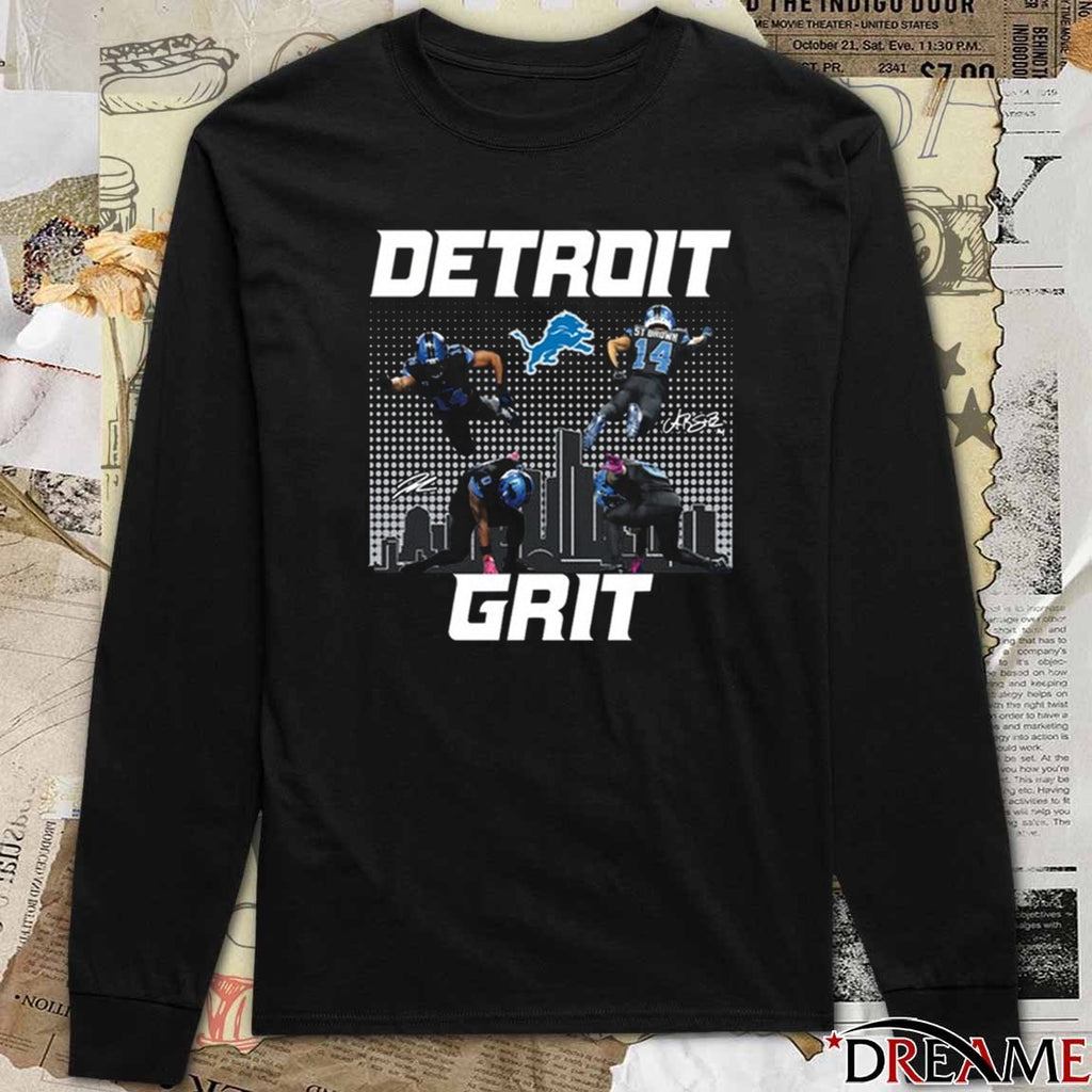Detroit Grit Super Heroes Amon-Ra St. Brown and Jahmyr Gibbs Detroit Lions 2025 Signatures t-shirt