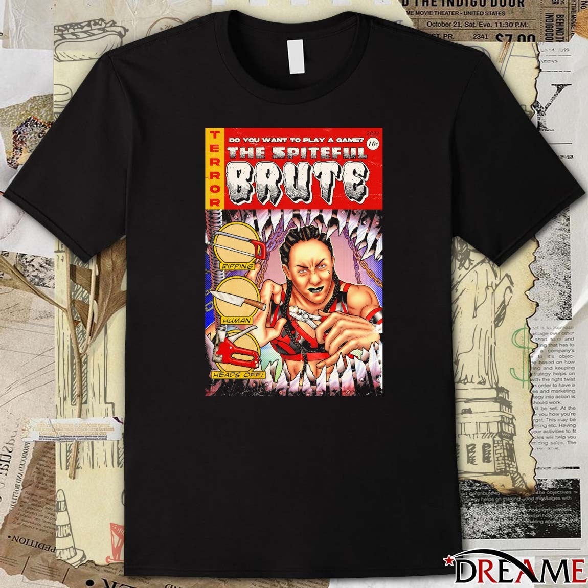 Do You Want To Play A Game The Spiteful Brute Ripping Human Heads Off New t-shirt